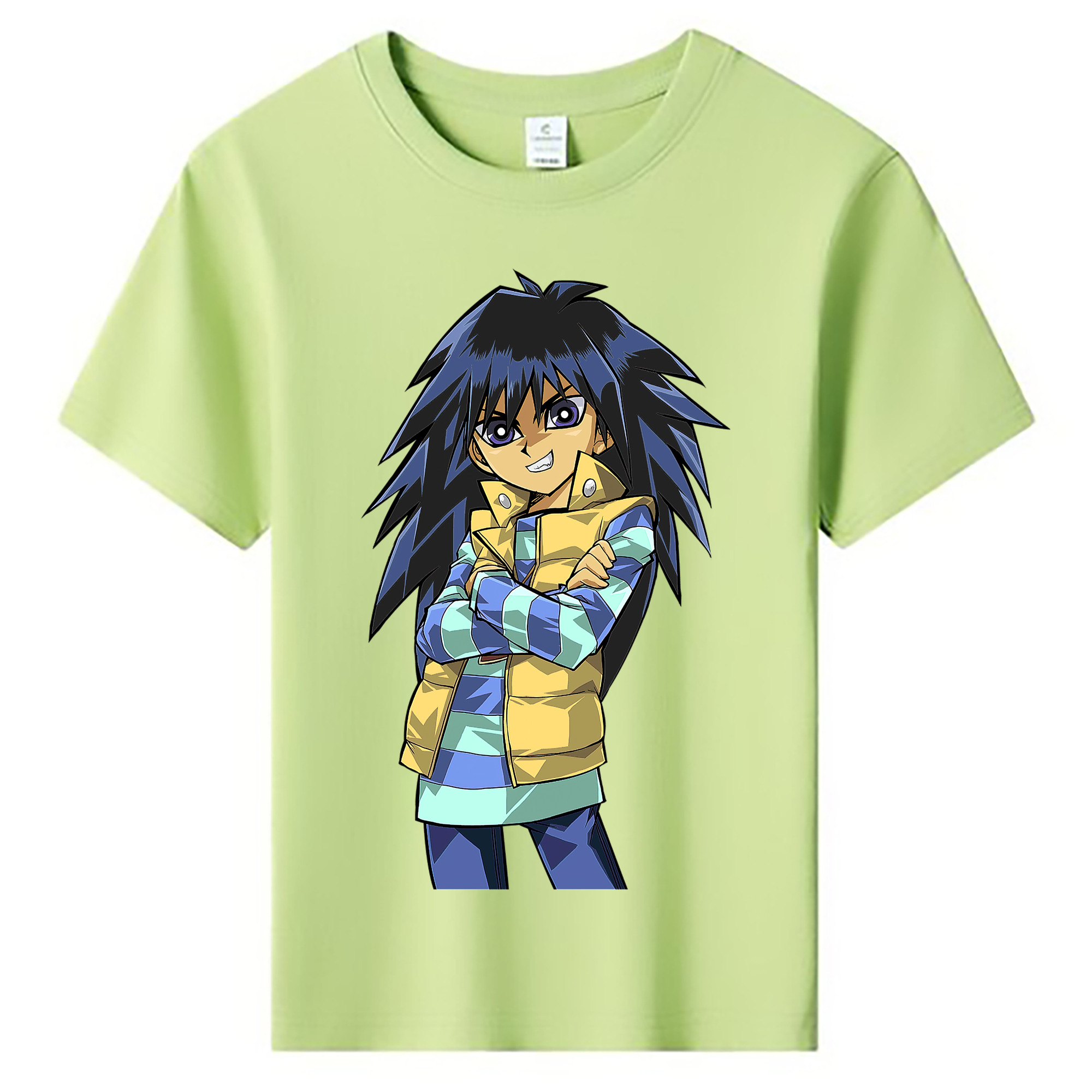 （画像用） 遊☆戯☆王 Yu-Gi-Oh! 綿100％キッズTシャツ（フロントプリント）